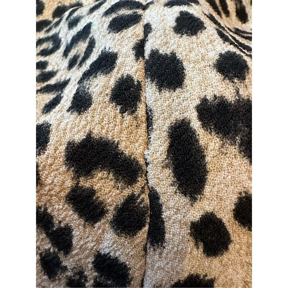 ZARA Cheetah Print Mini Skort Size S - Image 3