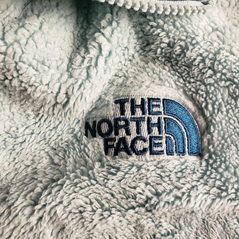 The North Face Fleece Full‎ Zip Jacket Blue Women’s Medium - Image 6