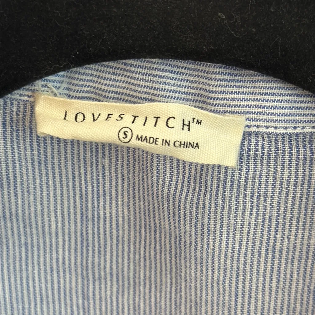 LOVE STITCH • Ocean Ave Tiered Striped Tunic - Image 7