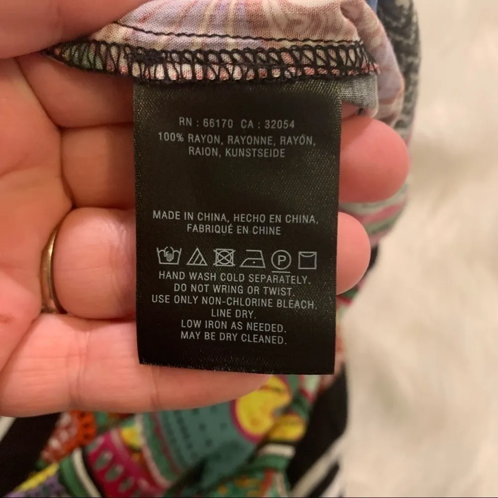 Ett:twa Anthropologie Wynnewood Printed Boho Scarf Shorts - Image 7