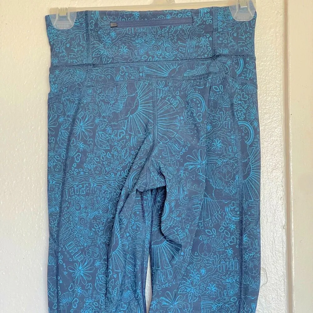 Womens Leggings XS Zero Gravity Mid Waist Running Yoga Activewear - Image 8