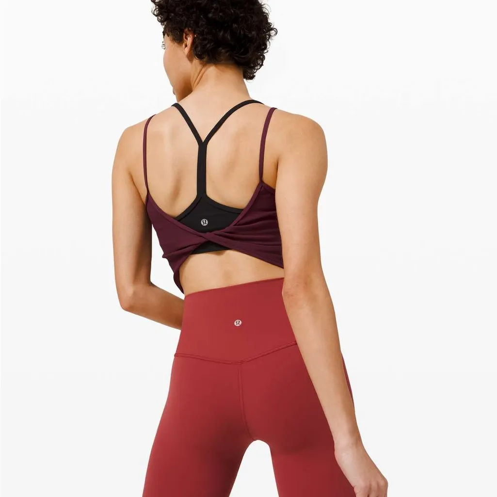 Lululemon Daily Lineup Tank Cassis Size 8 - Image 2