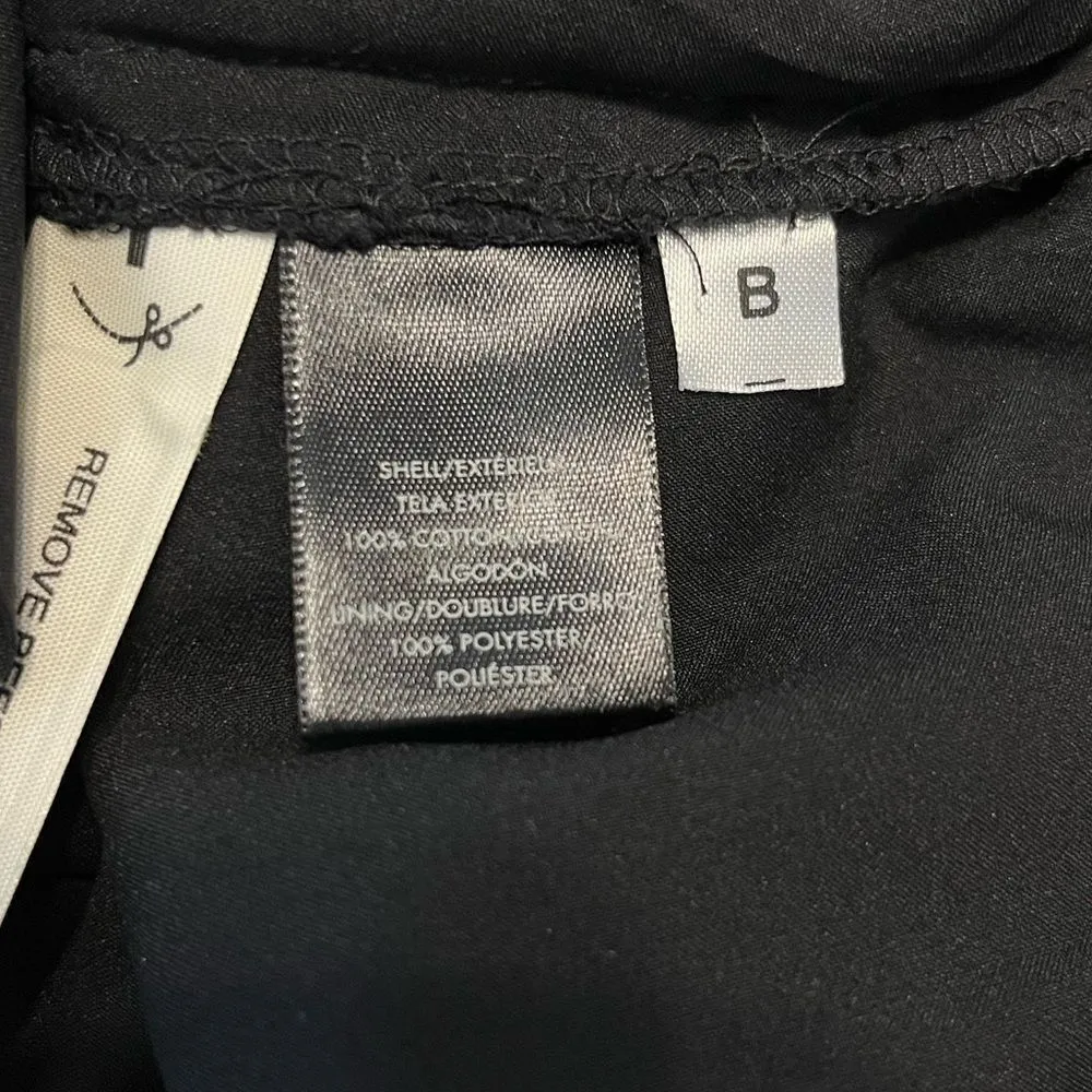 Ann Taylor Petite Black Eyelet Scalloped Skirt - Image 6