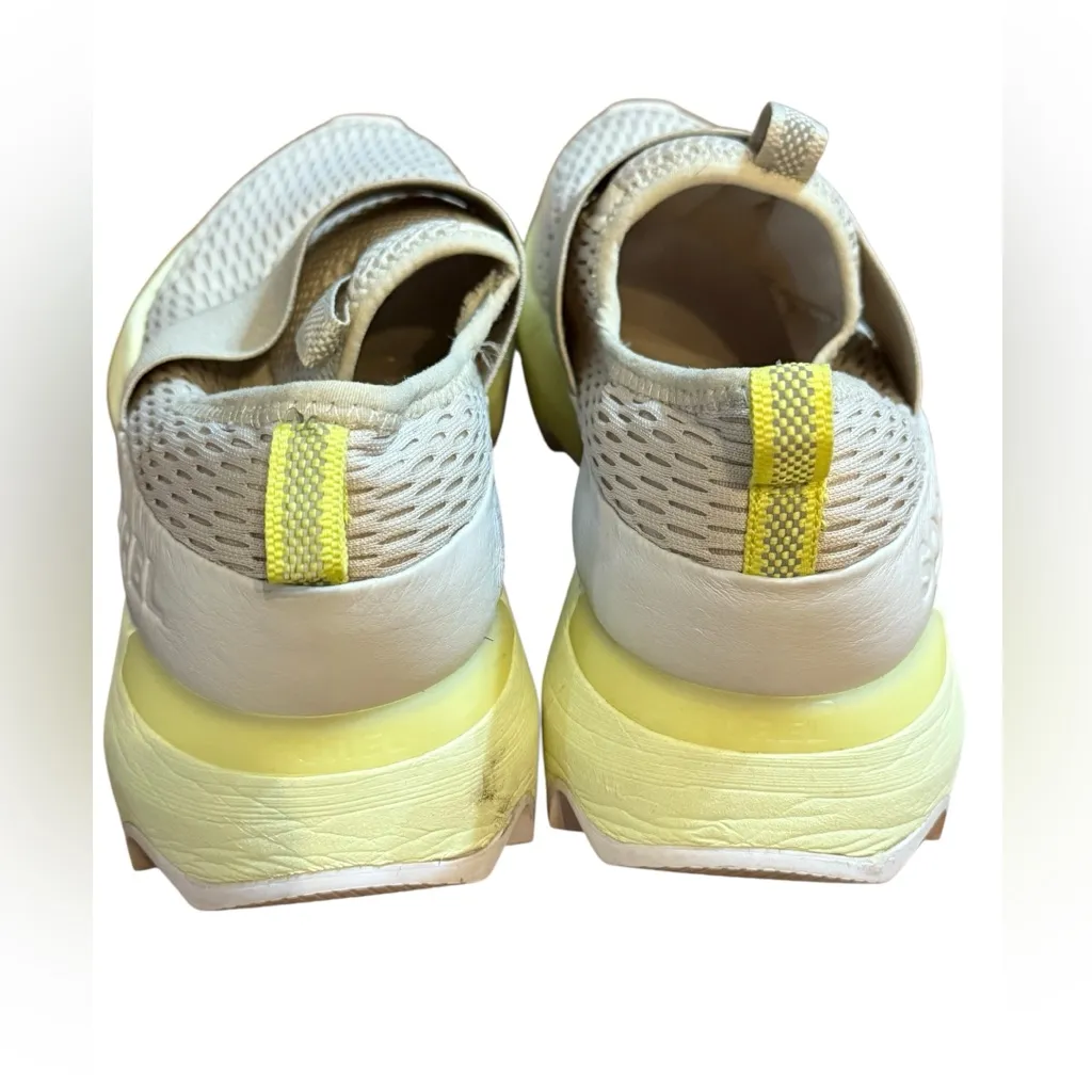SOREL Kinetic Impact Strap Sneaker Women's Dark Stone (yellow&beige) Sz 8 - Image 8