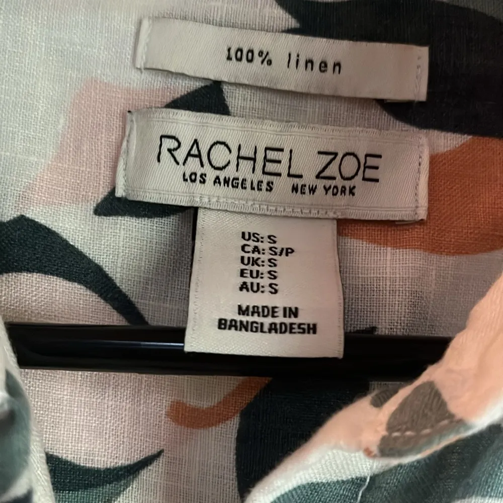 100% linen button down dress in small. GUC. - Image 2