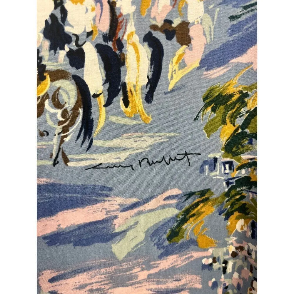 Reyn Spooner Collection Larry Buffet Dress‎ Hawaiian Calvary Army Print Sz Small - Image 9