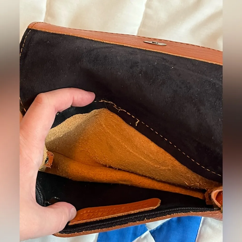 Italian Real Fur Leopard Print Crossbody Bag - Image 9