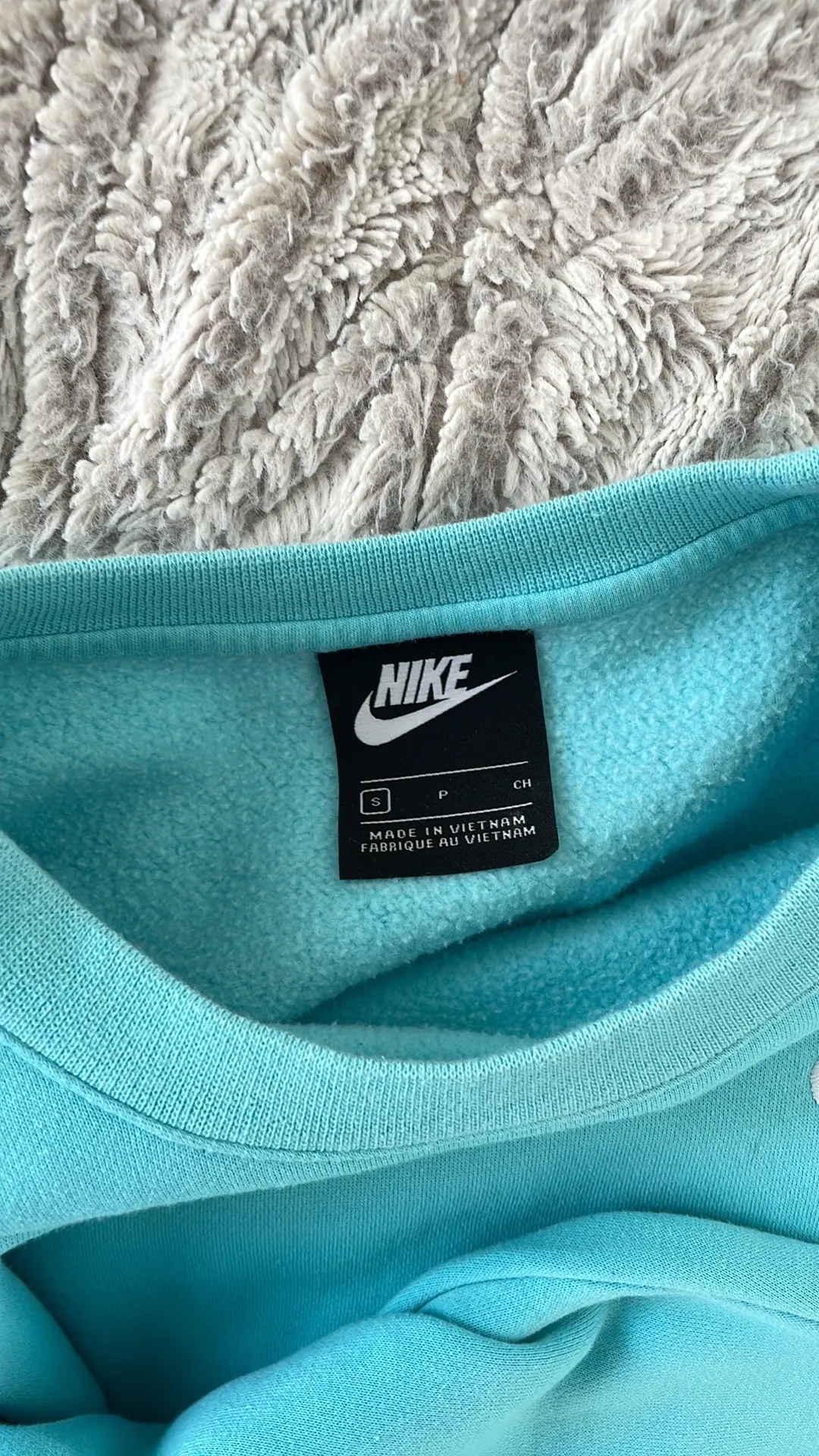 Nike Light Blue  Crewneck - Image 5