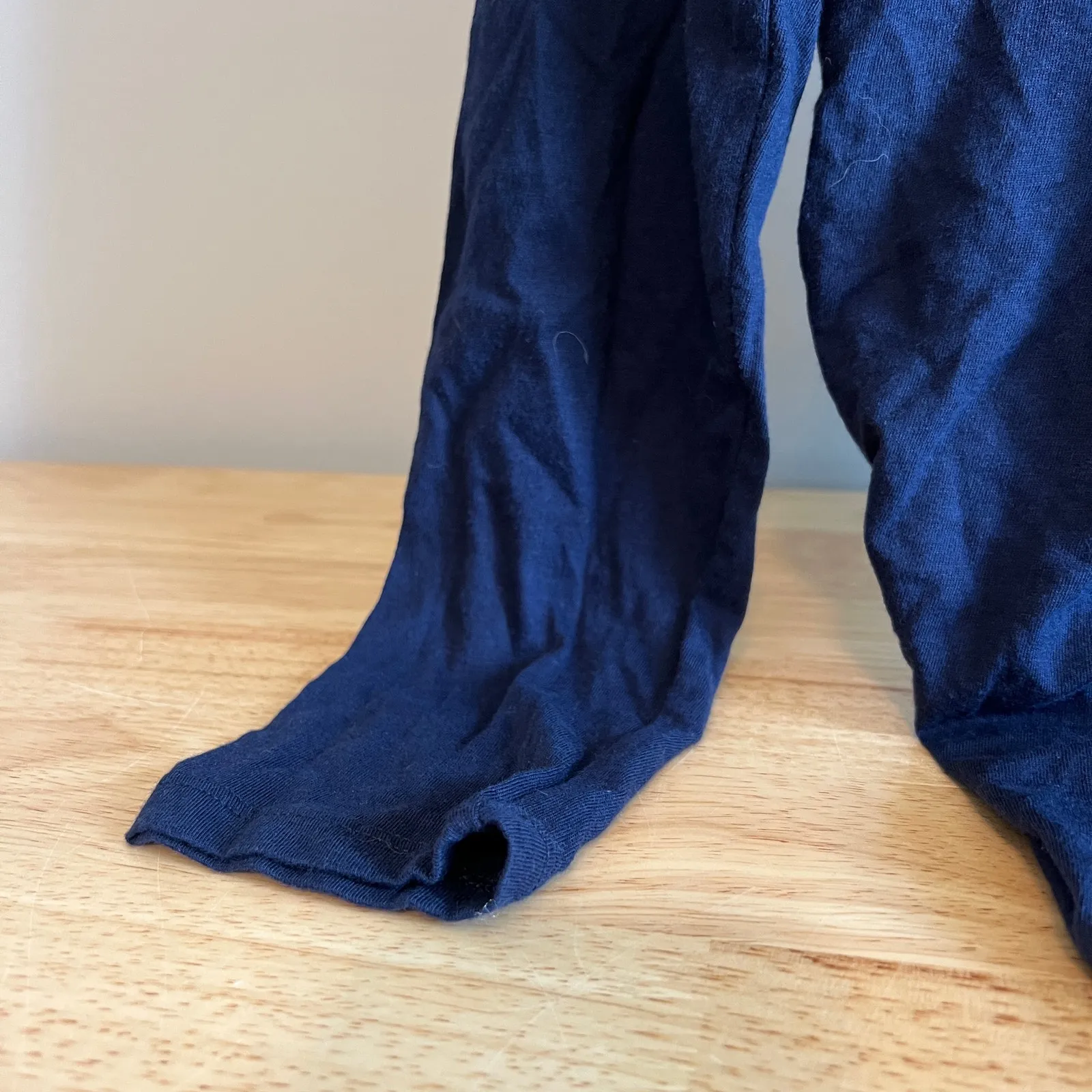 Isabel Maternity Navy Long Sleeve Side Shirred T-Shirt - Size Medium - NWT - Image 8