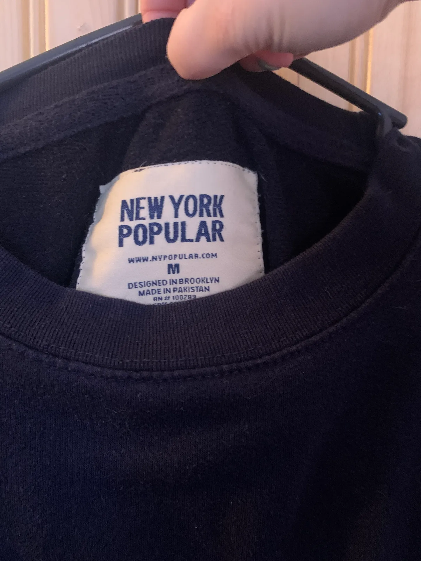 Baltimore Crewneck Sweatshirt Size M - Image 3