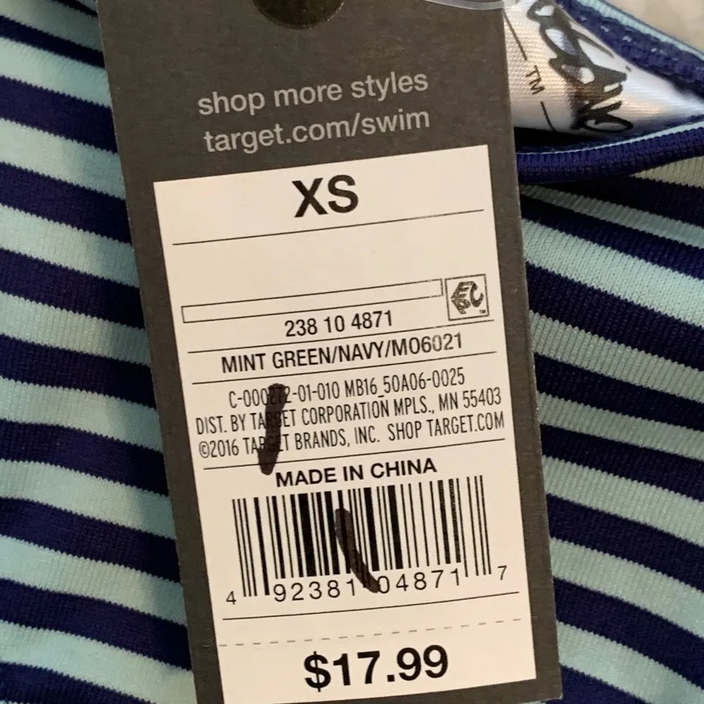 Mossimo Hipster Swim Bottoms Size XS - Image 6