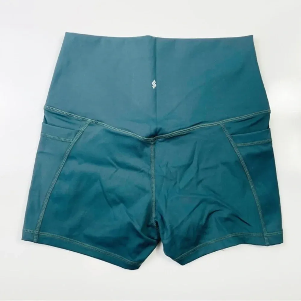 SOOTHFEEL High Waist Yoga Shorts with Side Pockets Tummy Control Size‎ Small - Image 3