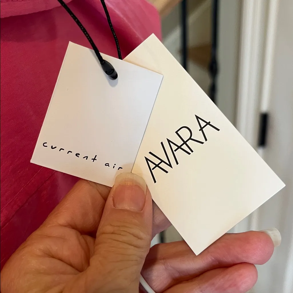 Avara Current Air Viviana Hot Pink Dress New with Tags Size XS - Image 3