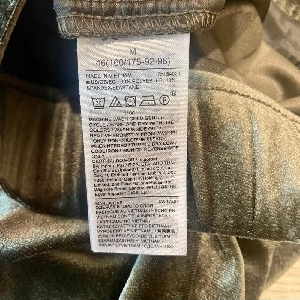 Velvet Gap Women's Pants Green Elastic Waist--SIZE Medium--With Pockets (173) - Image 5