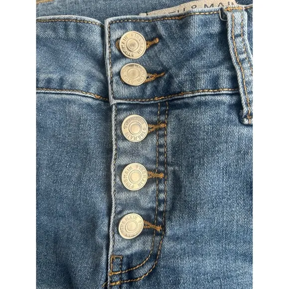 9th & Main Women's Denim‎ Blue Jeans Sz 12 Casual Versatile Grunge Punk Western - Image 3