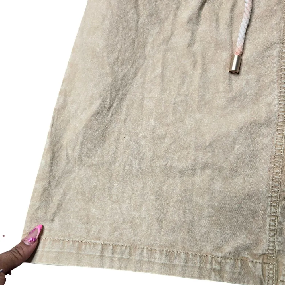 Sessun Tan Trench Coat W/ Drawstring Size: S - Image 3