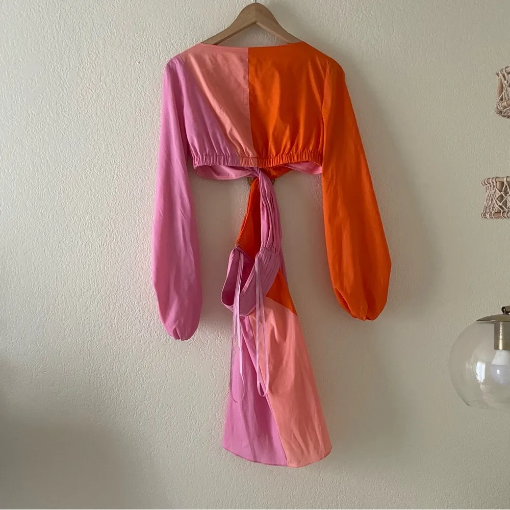 Staud Gulf A -Line Cutout Dress - Image 10