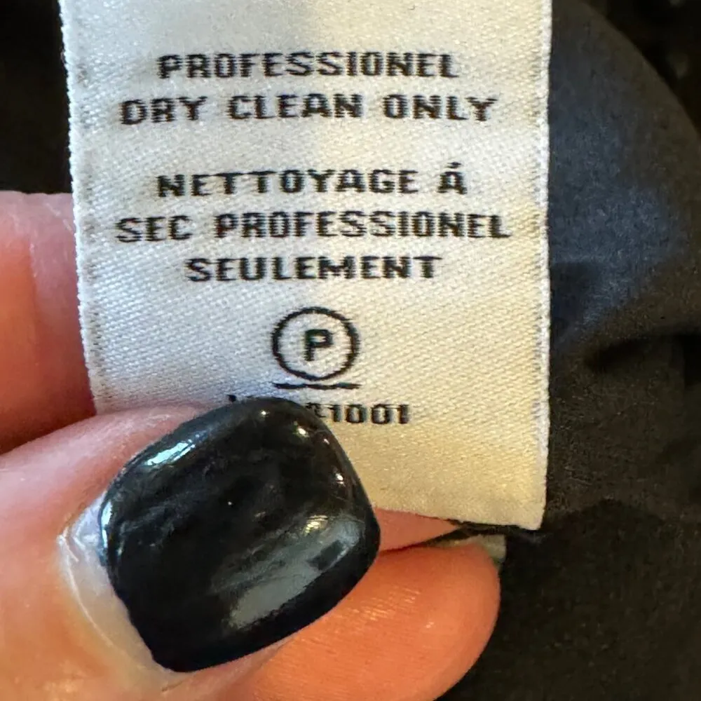 Diane Von Furstenberg Dress Women 6 Black Silk Jeweled Shift Mini Cocktail Party - Image 11