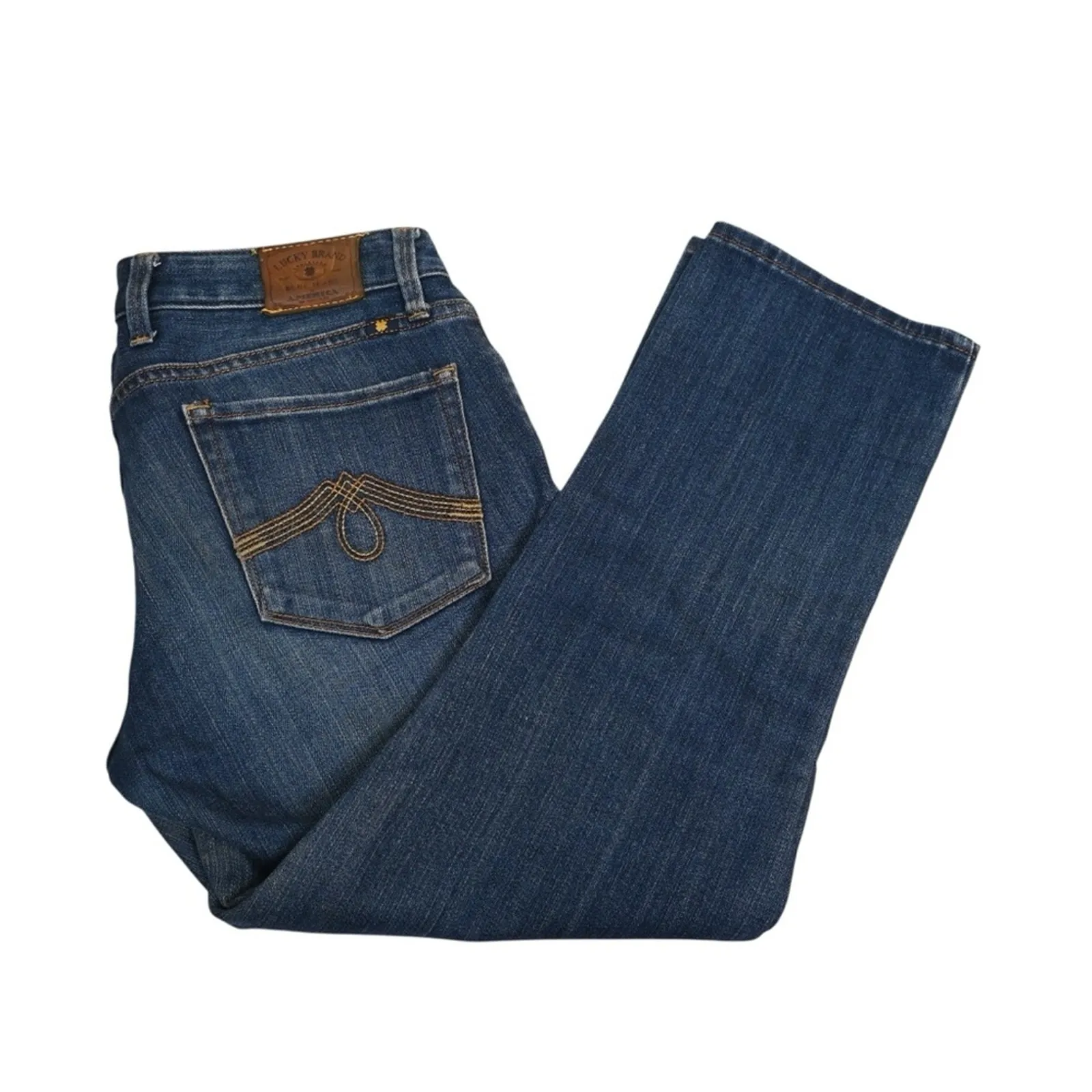 Lucky Brand Womens 6/28 Lola Ankle Crop Jeans - Image 3