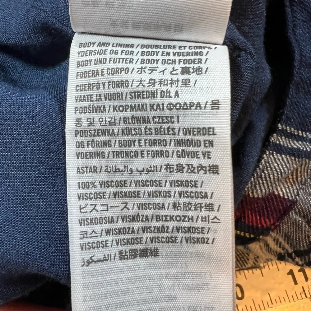 Abercrombie And Fitch Mini Skirt Plaid Pattern Pull On Y2K School Girl Small - Image 4