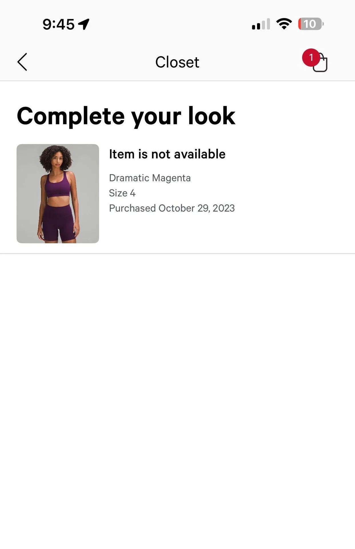 Matching Set Dramatic Magenta 25" Align Leggings With Pockets And Energy Bra - Image 4