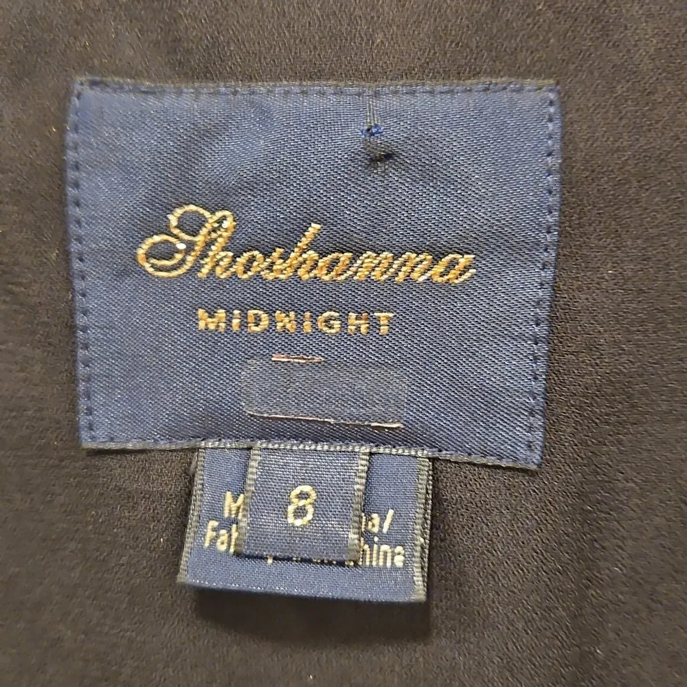 💕SHOSHANNA MIDNIGHT💕 Sleeveless V-Neck Chiffon Maxi Dress ~ Lotus Print 8 - Image 7