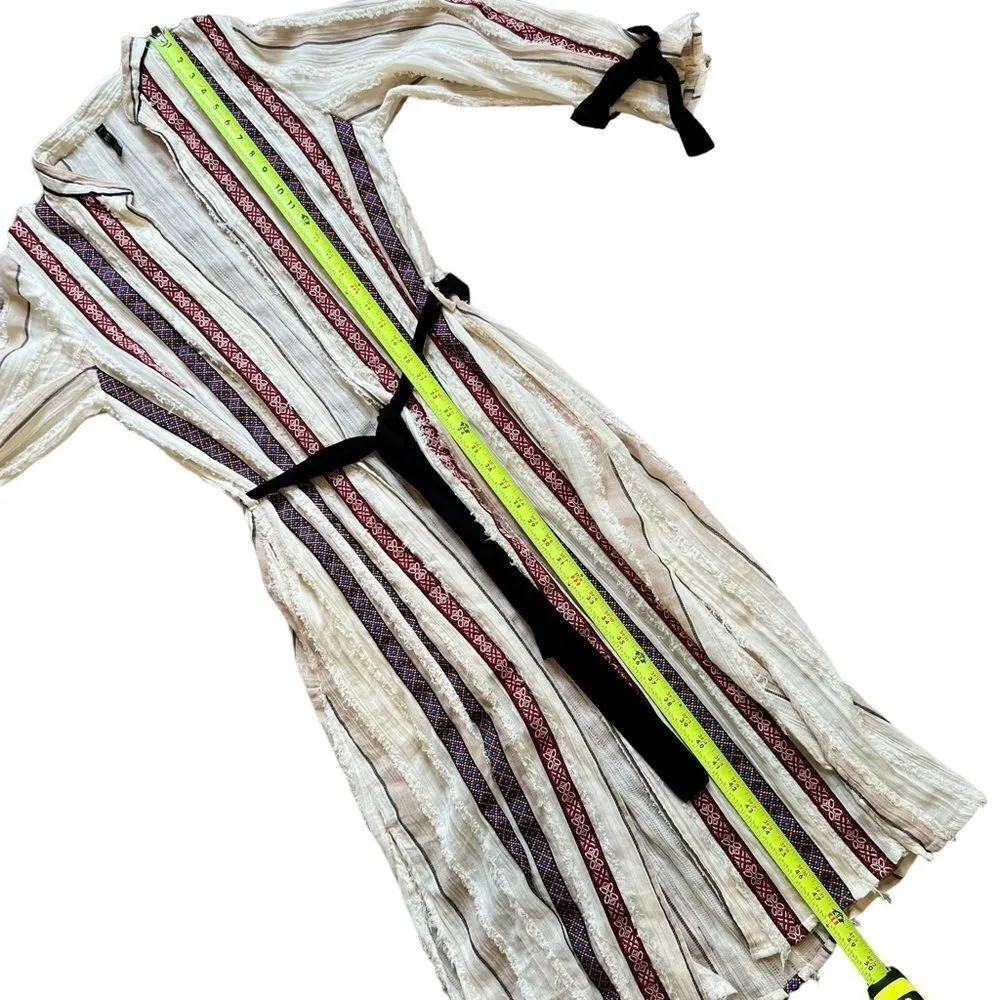 ZARA  LONGLINE DUSTER - Image 12