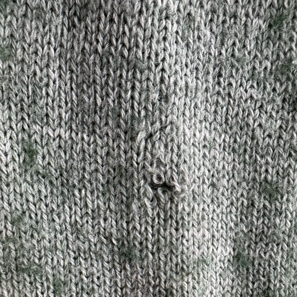 Vintage Garland Light Green Red Fair Isle Wool Sweater Sz Medium (Vtg) - Image 8