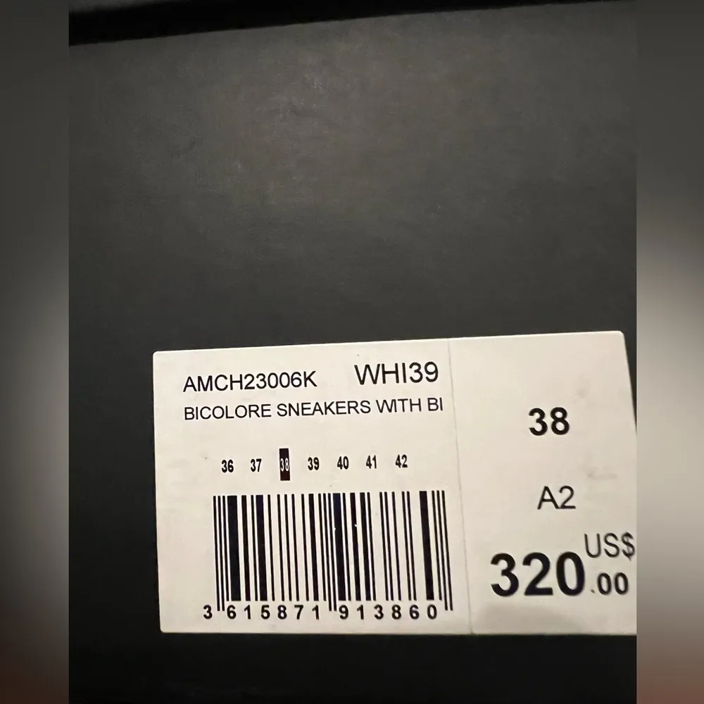 The Kooples Paris WHITE SNEAKERS WITH PLATFORM SOLE NIB size 38/7 women’s - Image 13