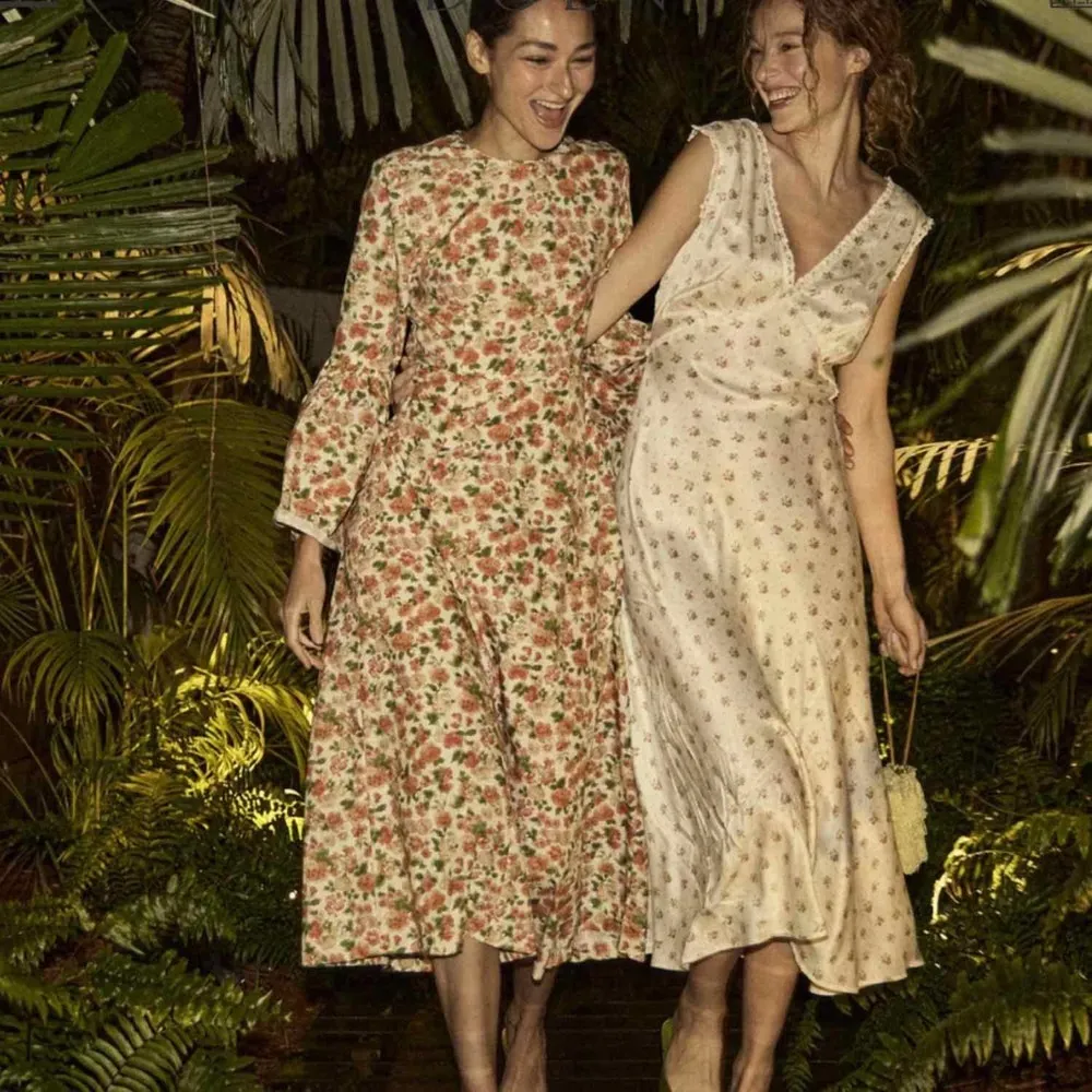 Doen Noisette Midi Dress Lydden Garden Liberty Fabric Size XS - Image 8