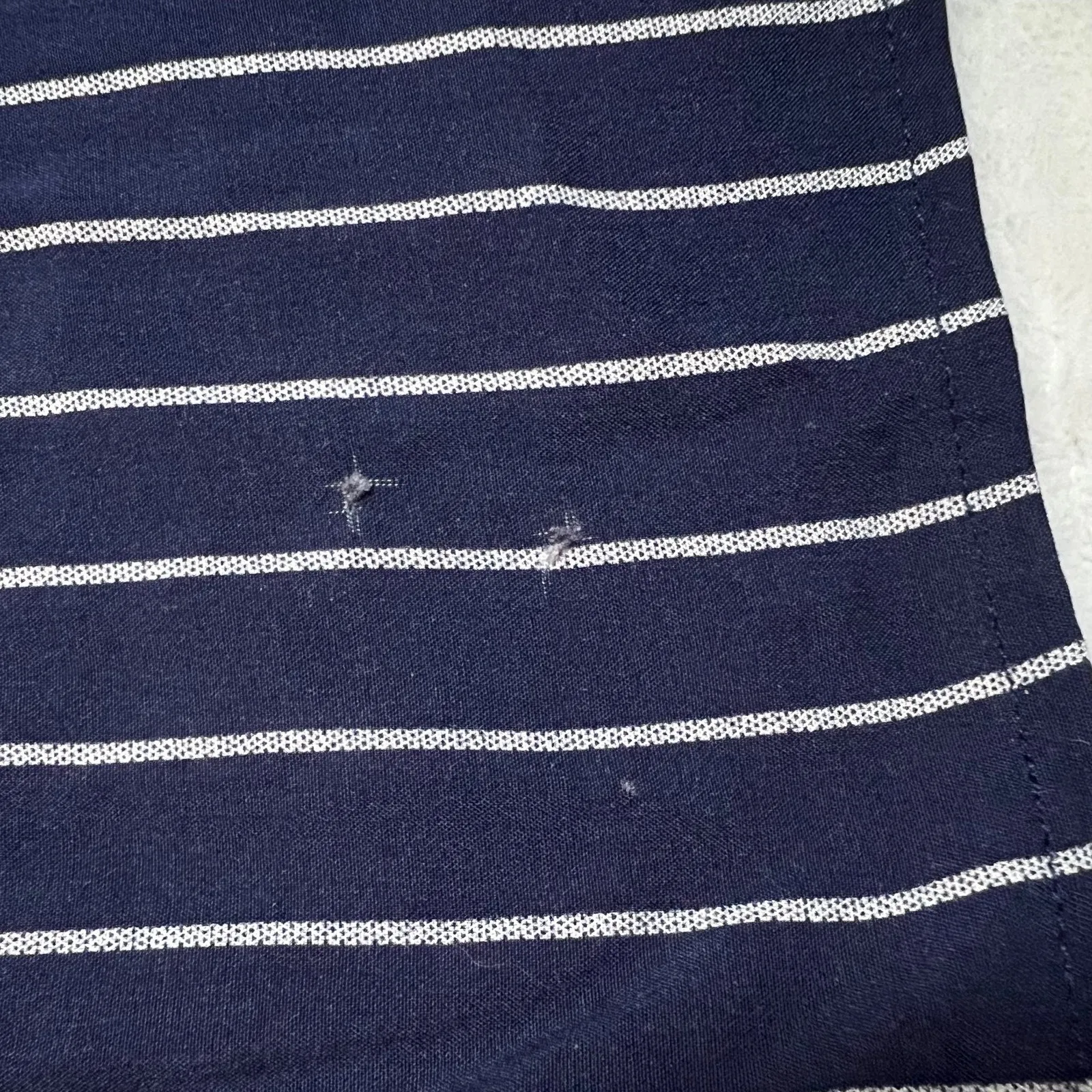 Old Navy Sleeveless Square Neck Cami Jumpsuit Size M NEW Pinstripe Nautical - Image 9