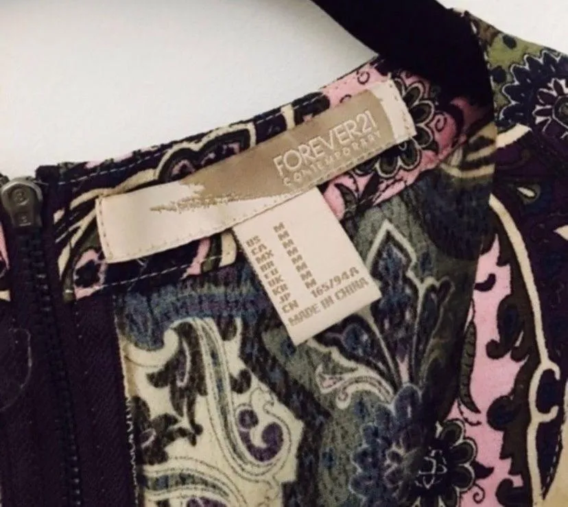 Forever 21 Paisley printed blouse - Image 3