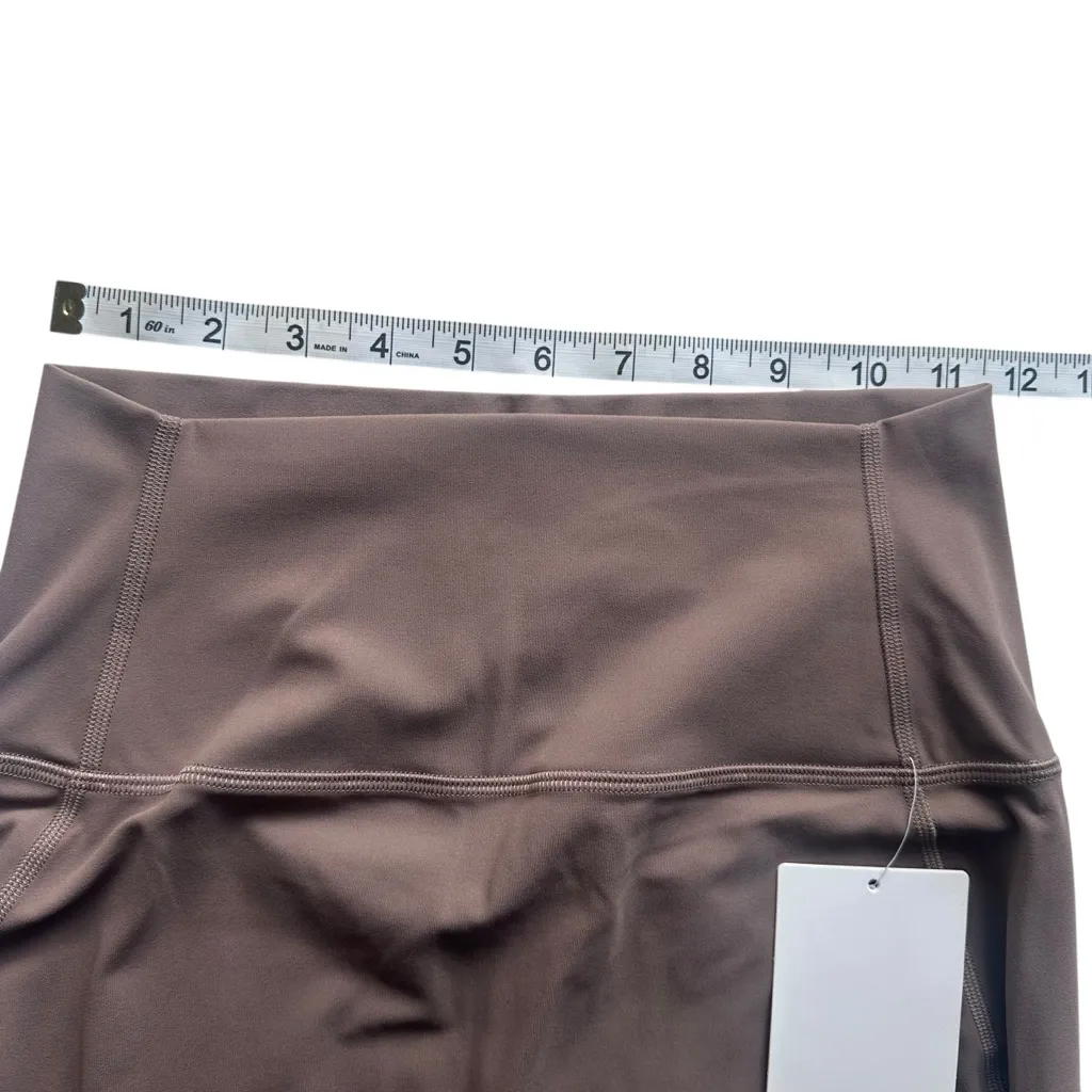 Lululemon Slim Fit High Rise Midi Skirt Nulu Taupe Size 6 NWT - Image 3