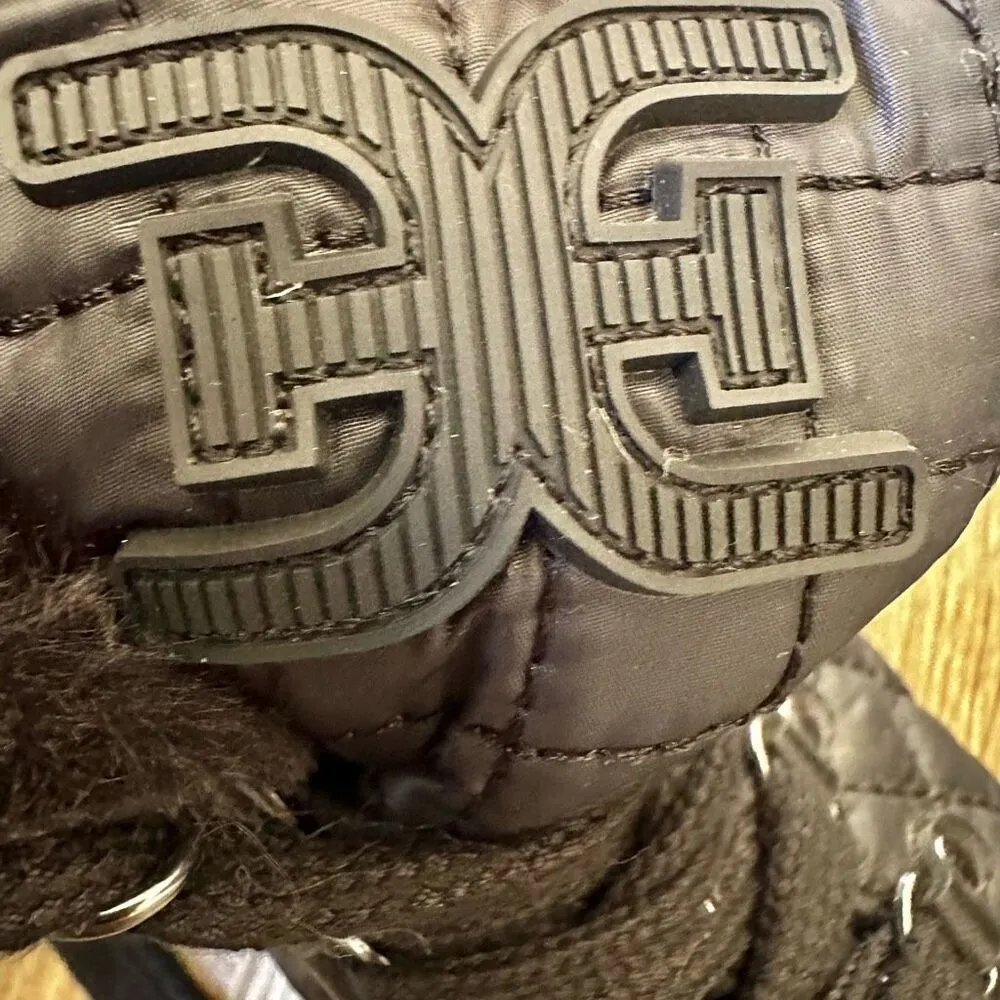 Sam Edelman Bren quilted studded black nylon boots - Image 15