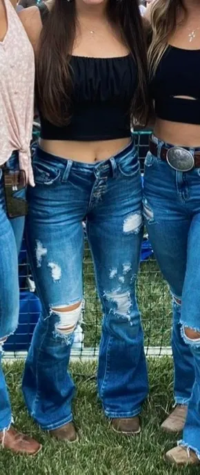 KanCan USA KanCan Flare Jeans - Image 4