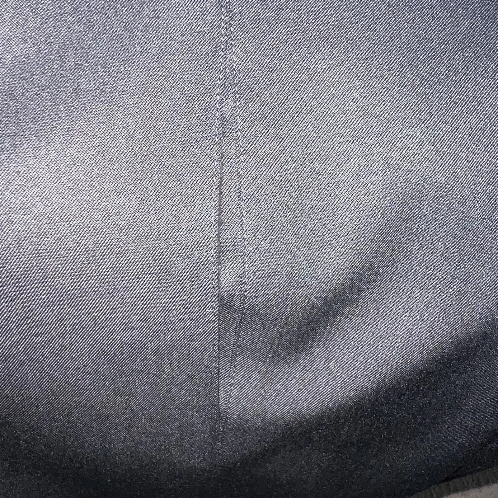 Sanyo Women’s Trench Coat 8 Petite Wool Blend Goth Black - Image 3