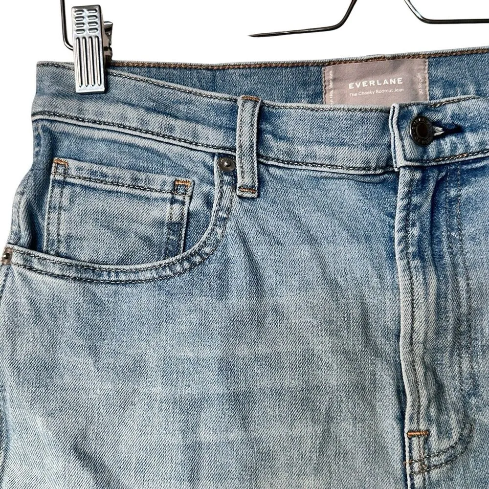 Everlane the cheeky bootcut Denim short Regular Size 30 - Image 9