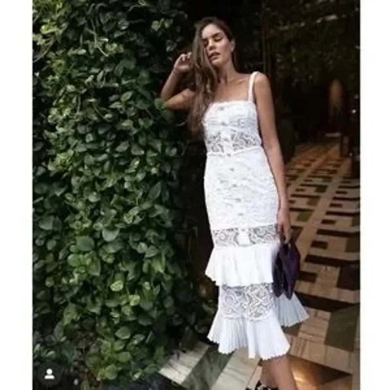 Alexis Lyssa Dress white lace bride wedding bridal size AU small S / US 2 - Image 2