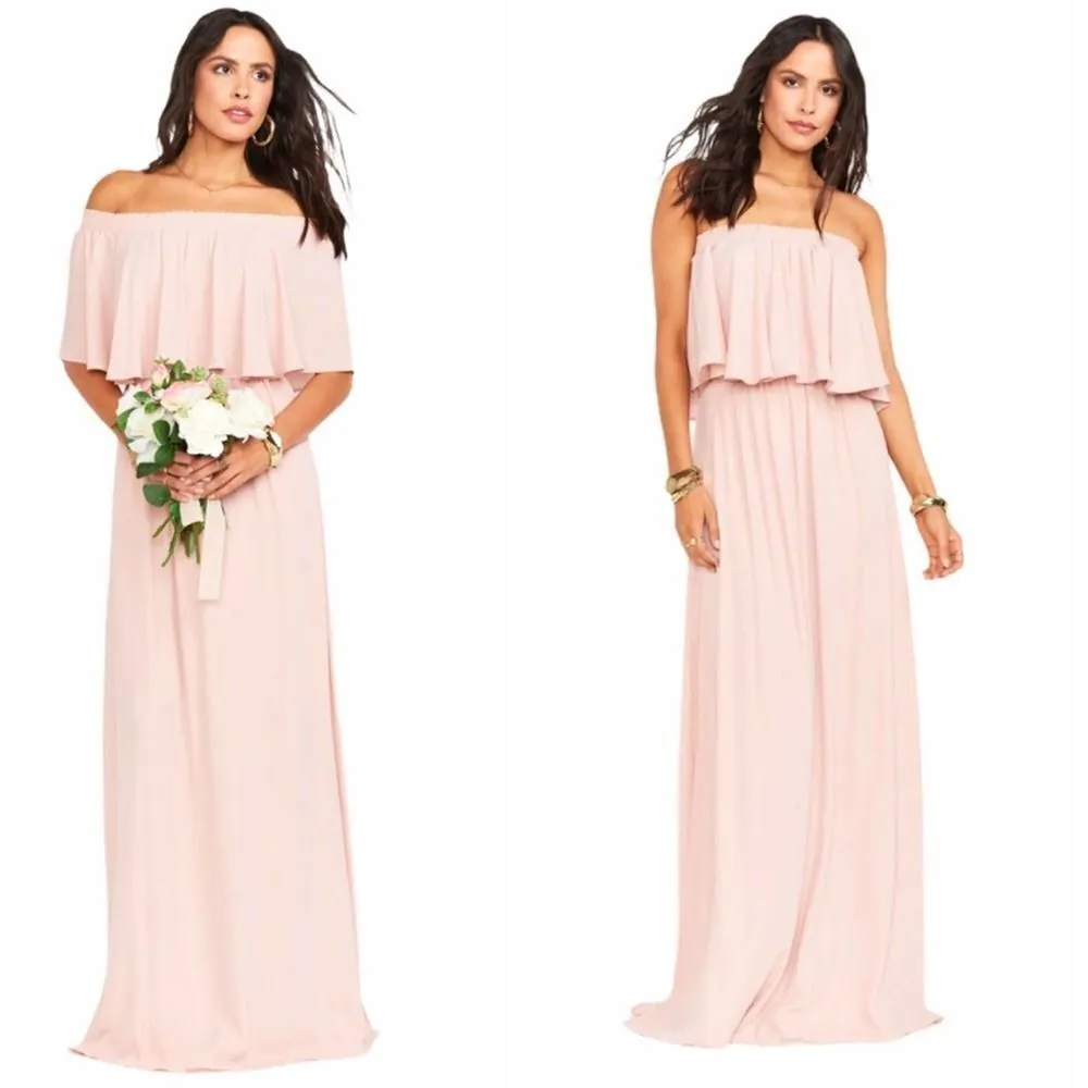 Show Me Your Mumu‎ Hacienda Maxi Dress Blush Medium - Image 2