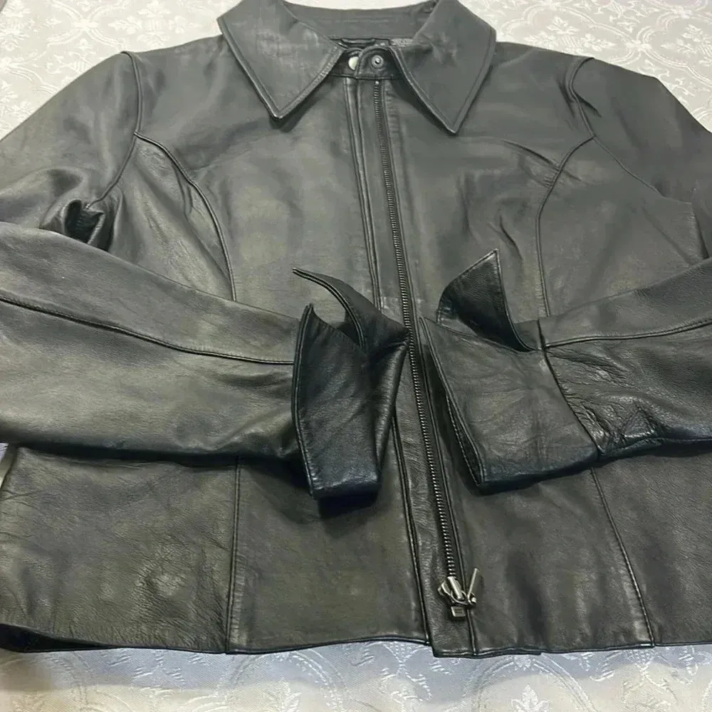 Attention leather jacket L - Image 16