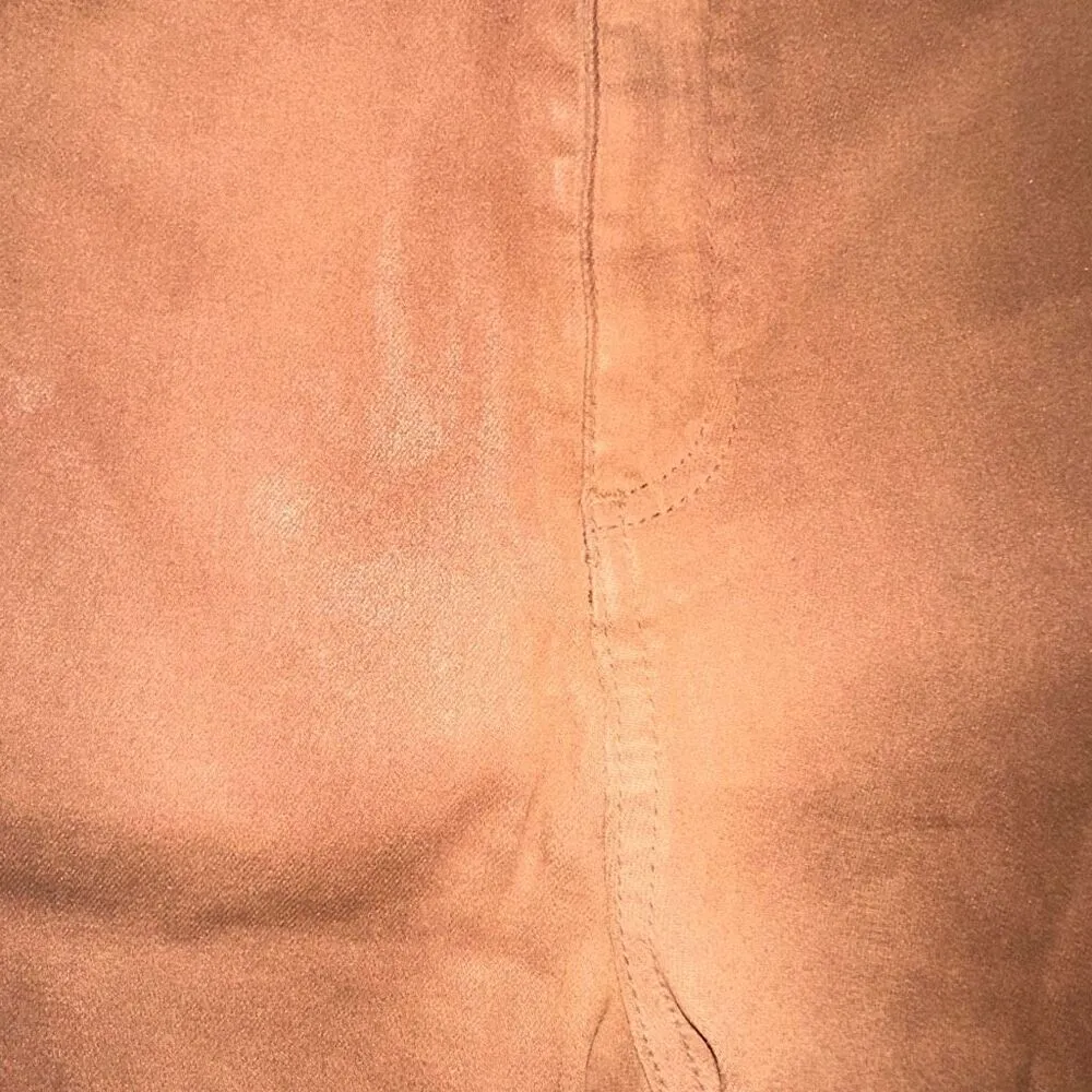 Liverpool stretchy boutique faux leather brown 10/30 jeans Tan - Image 3