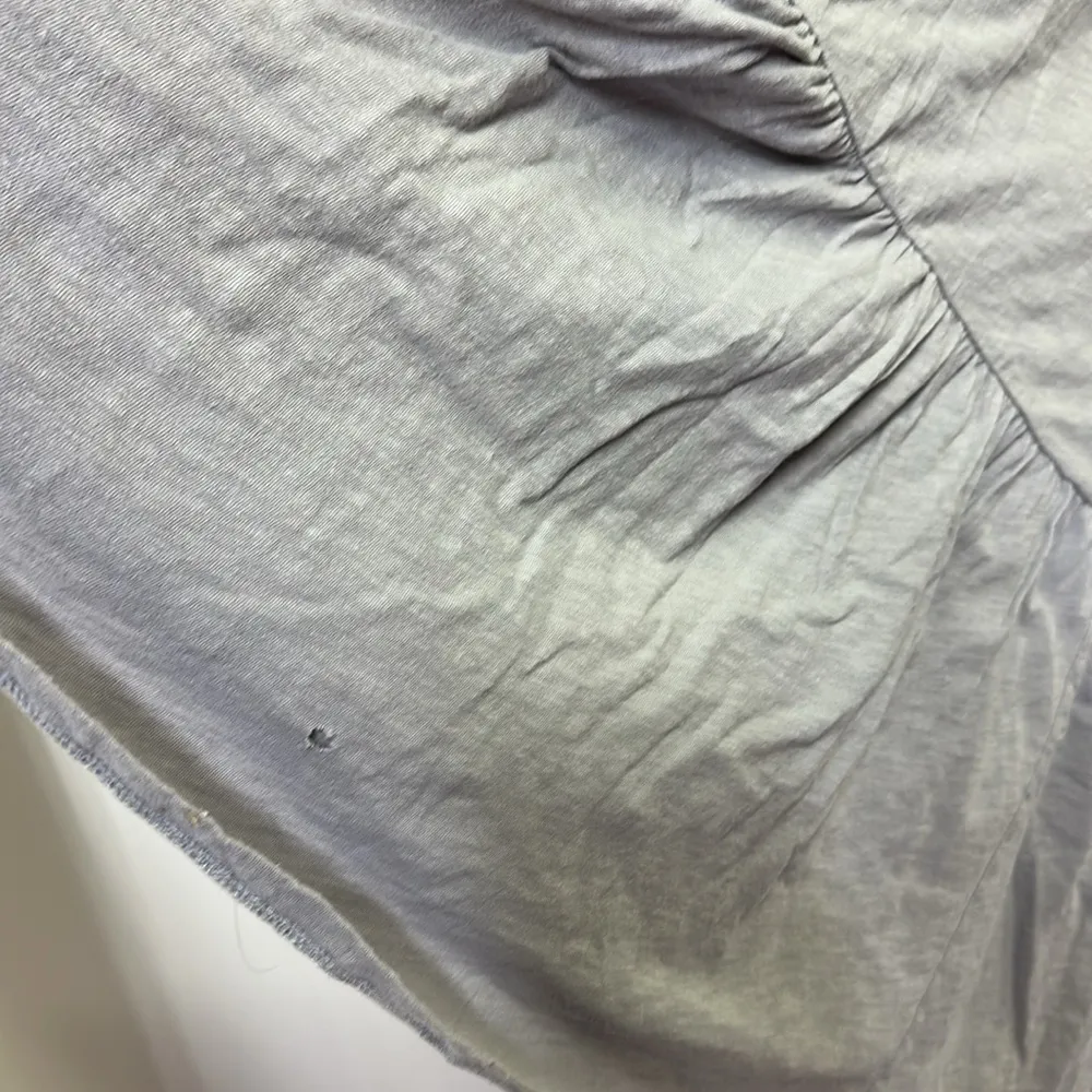 Z Supply Light Purple Gray Sleeveless Spaghetti Strap Cotton Maxi Pocket Dress L - Image 12