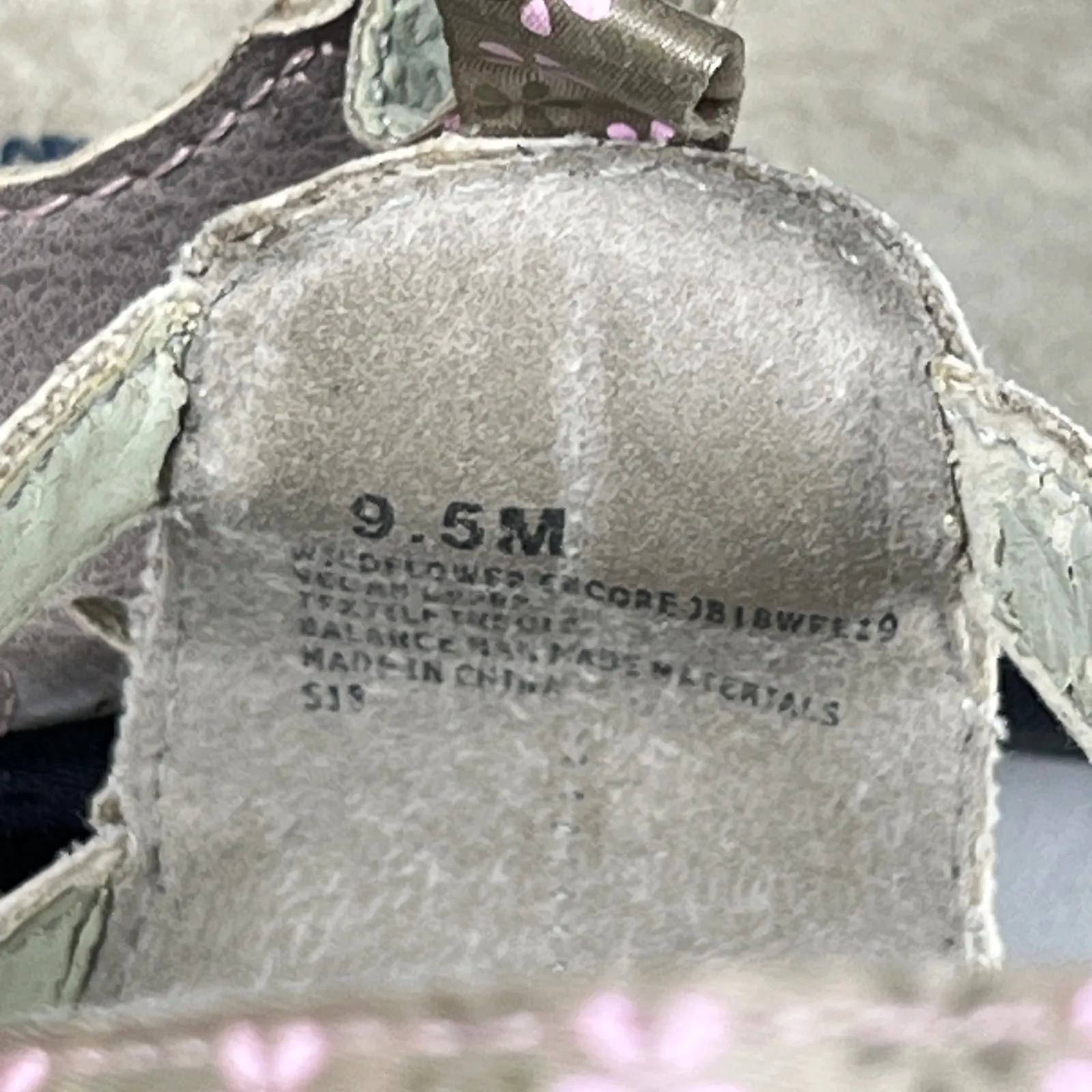 JBU by Jambu Wildflower Encore Mary Jane Comfort Flats Shoes Womens Size 9.5 M - Image 3