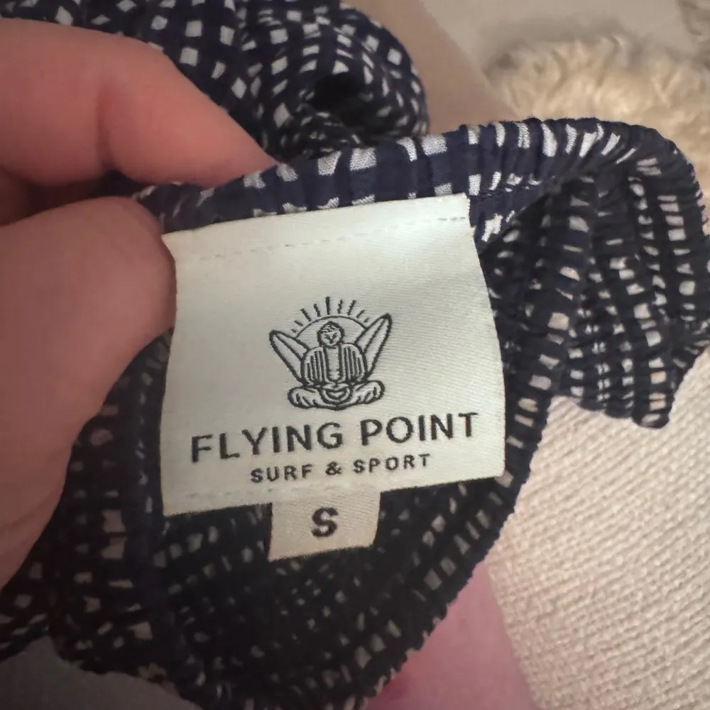 Navy Blue Checkered Skirt/skort - Image 2