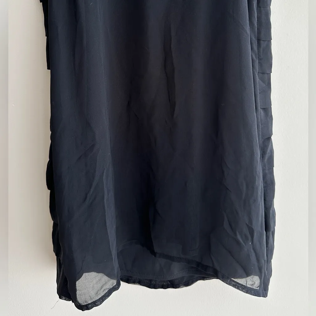 jaloux Black Tiered Ruffle Beaded Flapper Dress, Size Small, NWT - Image 12