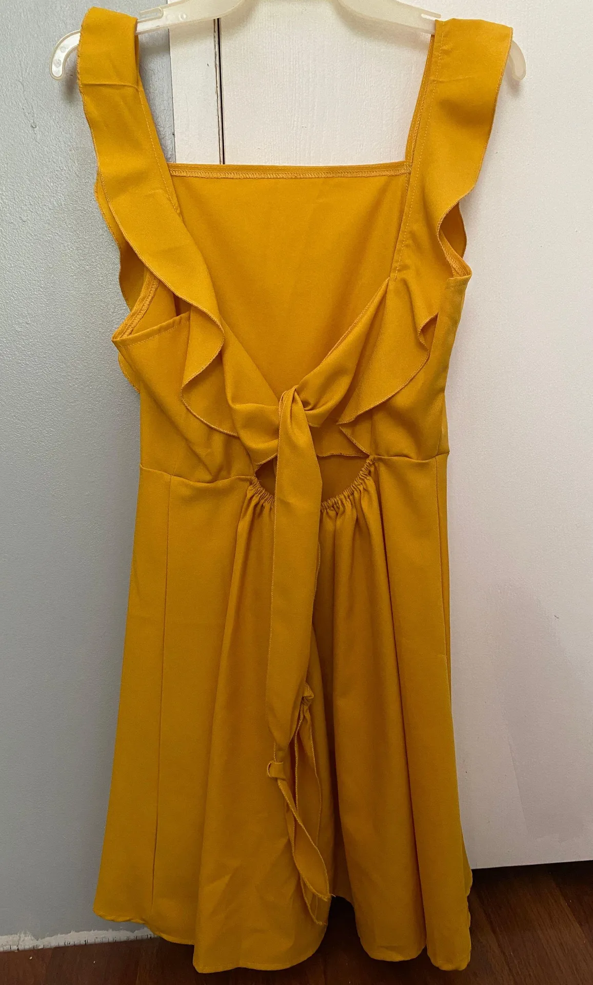 Boutique Yellow Dress - Image 2