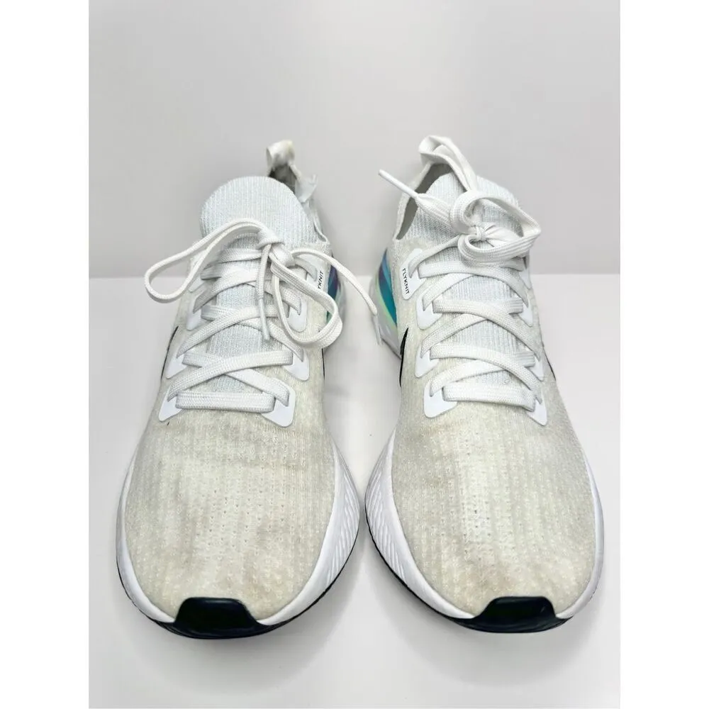 Nike Sneakers Size 10 Women's React Infinity Run Flyknit White Ombre 2020 - Image 4