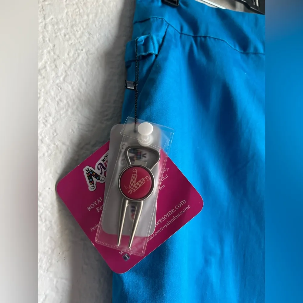 Royal & Awesome Why so Blue Ladies Skort Size 6 - Image 9