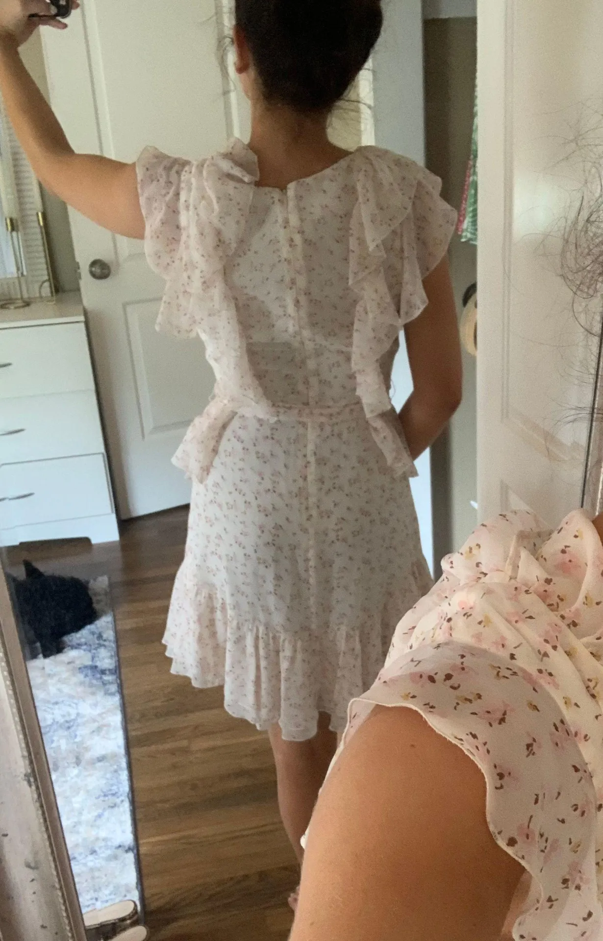 Light Pink Flower Dress - Image 2