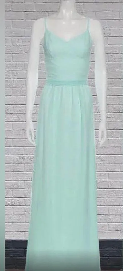 Ceremony large fitted bodice sash full skirt bridesmaid open back - Image 12